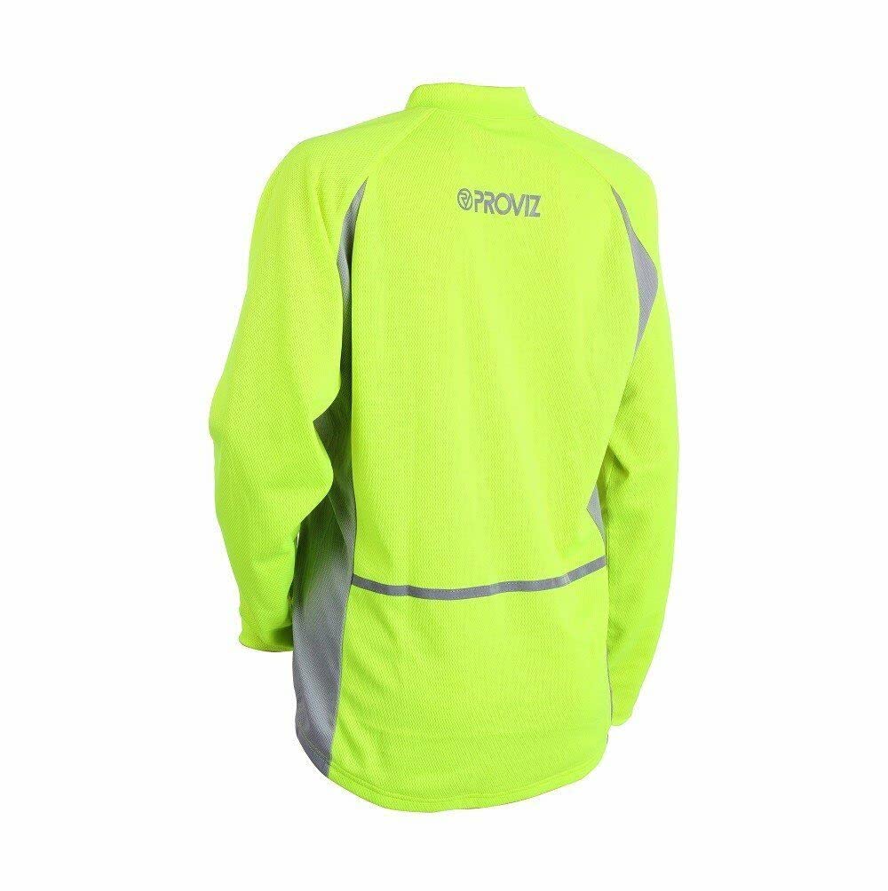 Provizclassic Womens Sports T Shirt Long Sleeve Reflective