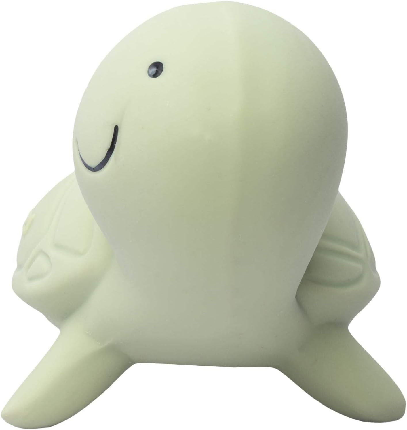 Turtle Organic Natural Rubber Rattle, Teether & Bath Toy