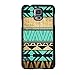 TPT New Fashion Aztec Wood Turquoise Pattern Hard Back Case Cover for Samsung Galaxy S5 I9600