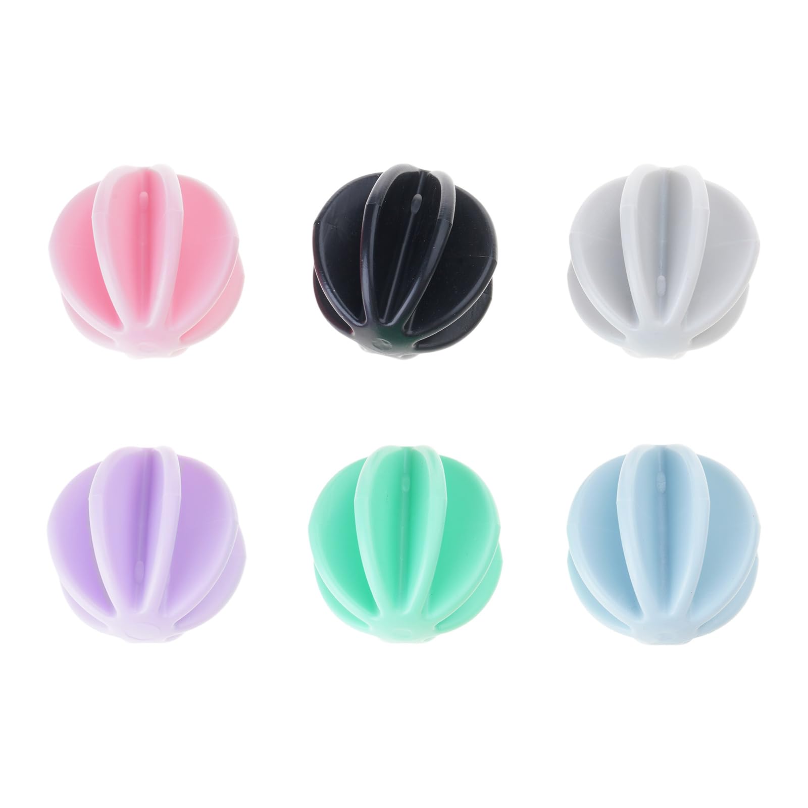 MALSSE 6Pcs Multicolored Shaker Sphere for Protein Drink Ensuring Without Clumps Mixing in Shaker Bottles Protein Sphere