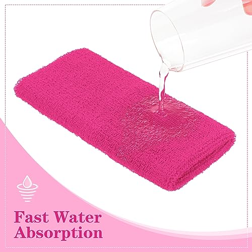 Image of WILLBOND 6 Inch Wrist Sweat Bands for Men Women Tennis Elastic Athletic Long Sweatband Wrist Absorbent for Basketball Tennis Running Outdoor Activity