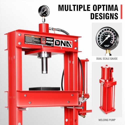 Dna Motoring TOOLS-00292 30 Ton Air Hydraulic Shop Press thumb #3