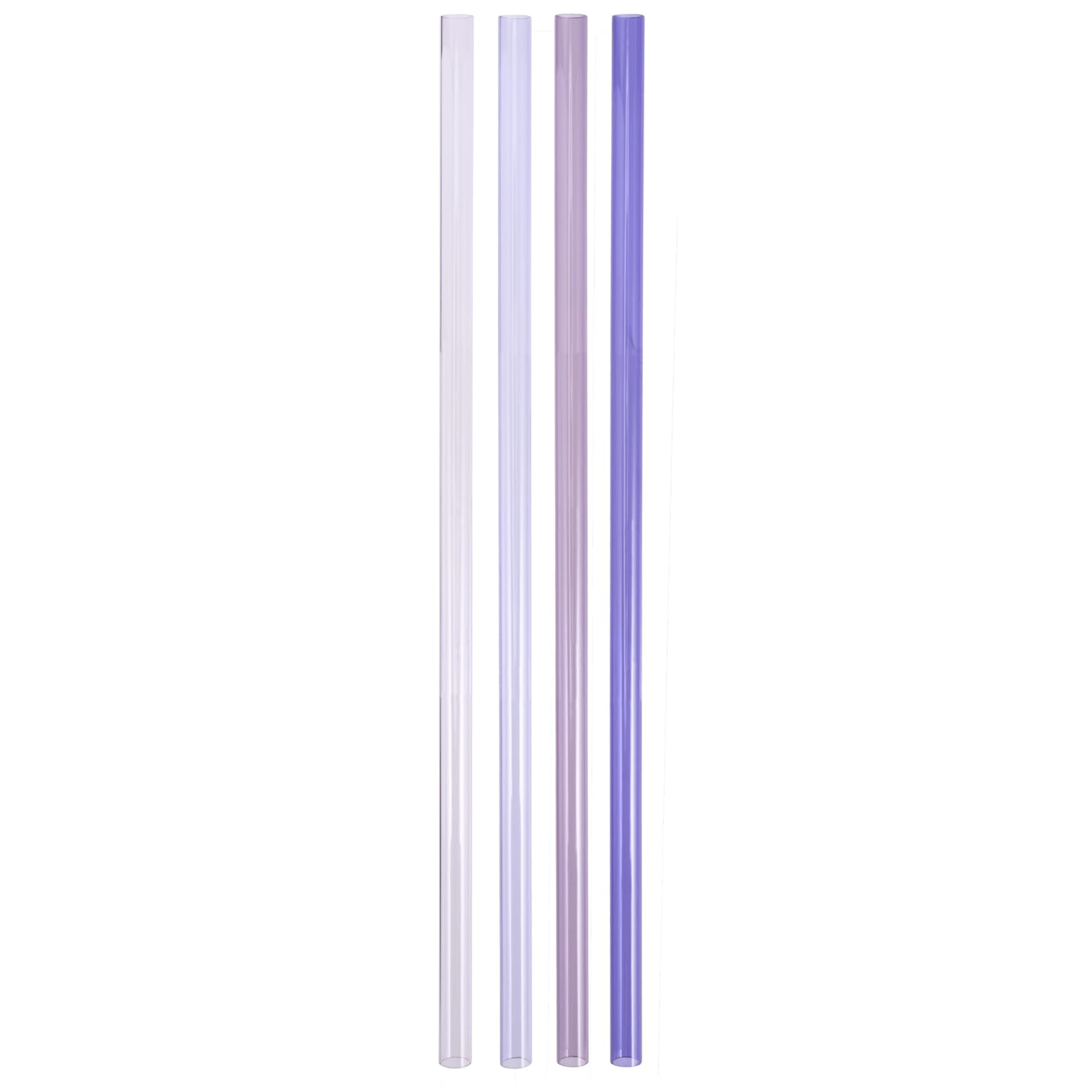 Stanley Reusable Quencher Straws | 4-Pack of BPA-Free, Reusable Straws for Clean Drinking | Perfect for Stanley's 40oz Tumblers | Purple