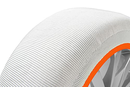 Textil-Schneeketten Musher Größe 8 für sichere Winterfahrten