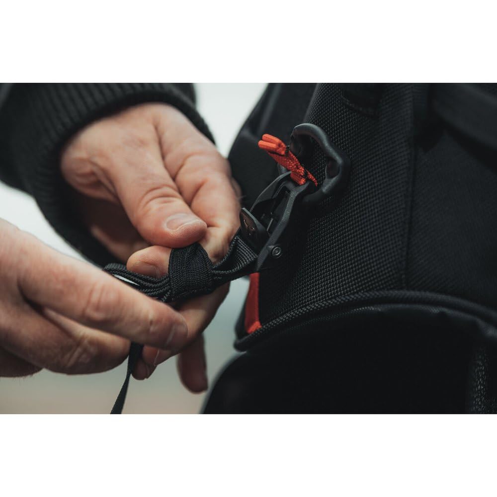 Pro Rearbag Tail Bag 1680D Ballistic Nylon. Black/Anthracite. 22-34 l.