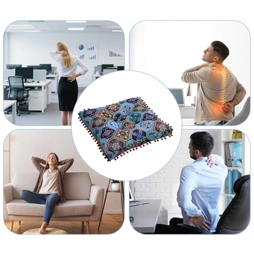 Coussins de chaise cuisine 40x40 cm doux épais style boho bohème chic