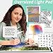 YINGWOND A1 Large LED Light Board for Diamond Painting, Tracing Copy Pad with Scale Eye Protection, Dimmable Brightness A1 Light Box for 5D Diamond Painting, Sketching, Animation