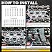 TEMSONE Upgraded Full Aluminum Engine Lower Intake Manifold with Gasket Compatible with 2011-2018 Jeep Grand Cherokee Wrangler | Dodge Journey Grand Caravan 3.6L V6 Replaces # 5184199AF