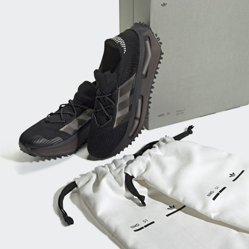 Image of adidas NMD S1 Shoes Men's, Black, Size 7