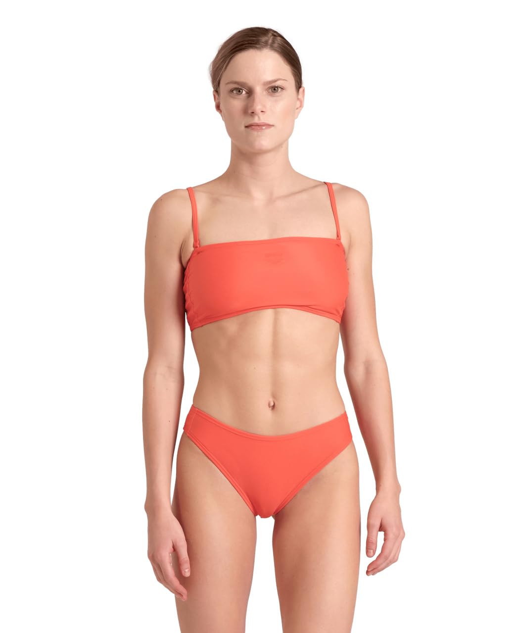 Arena Women's Arena Team Stripe Bikini Bandeau Due Pezzi Donna (Pacco da 1)