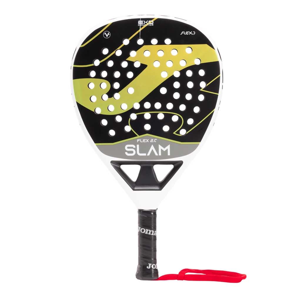 Joma Pádel Pala Slam Flex, Verde Bianco