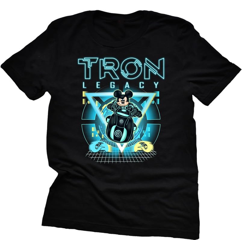 Amazon.com: Tron Legacy Shirt, Orlando Theme Park Shirt, Mickey T