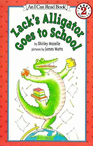 [Zack's Alligator Goes to School] (By: Shirley ... B015UUKT2S Book Cover