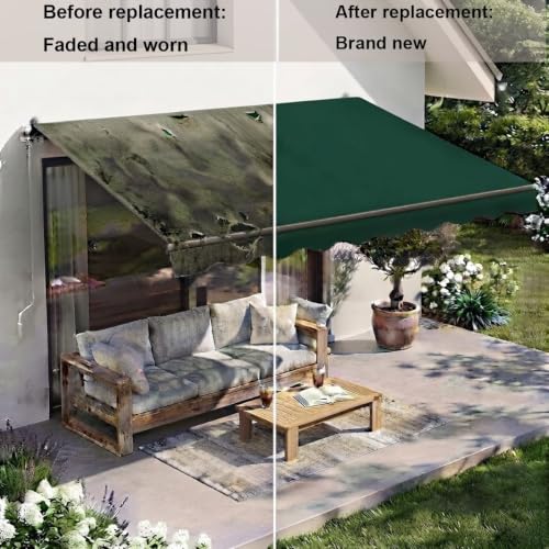 Lona de Repuesto con Protección UV Superior para Toldo de Exterior y Jardín 4