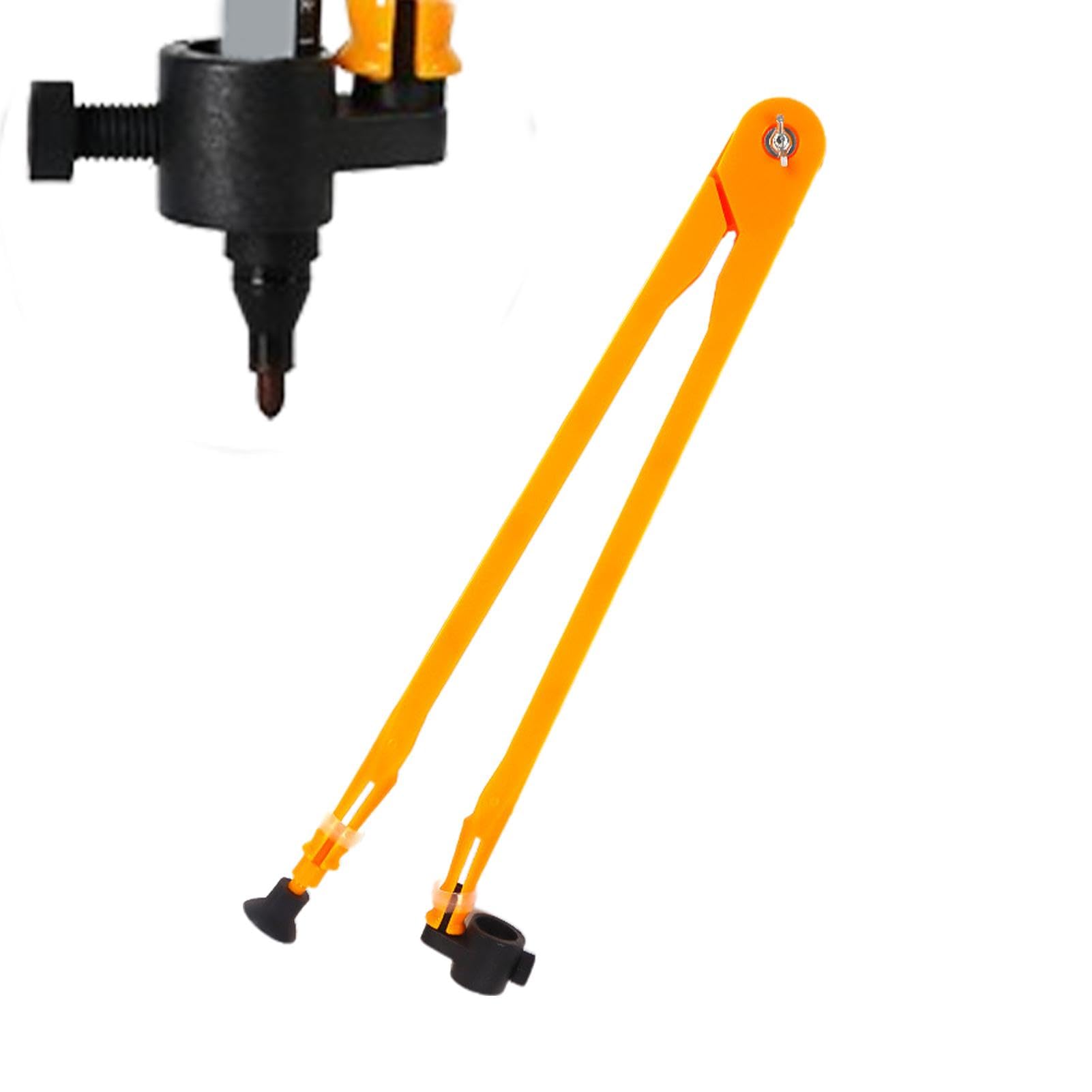 Brújula grande para dibujar círculos, herramienta de dibujo de brújula para carpintería con ventosa, brújula de dibujo ligera, herramienta de dibujo profesional para profesores, diseñadores,