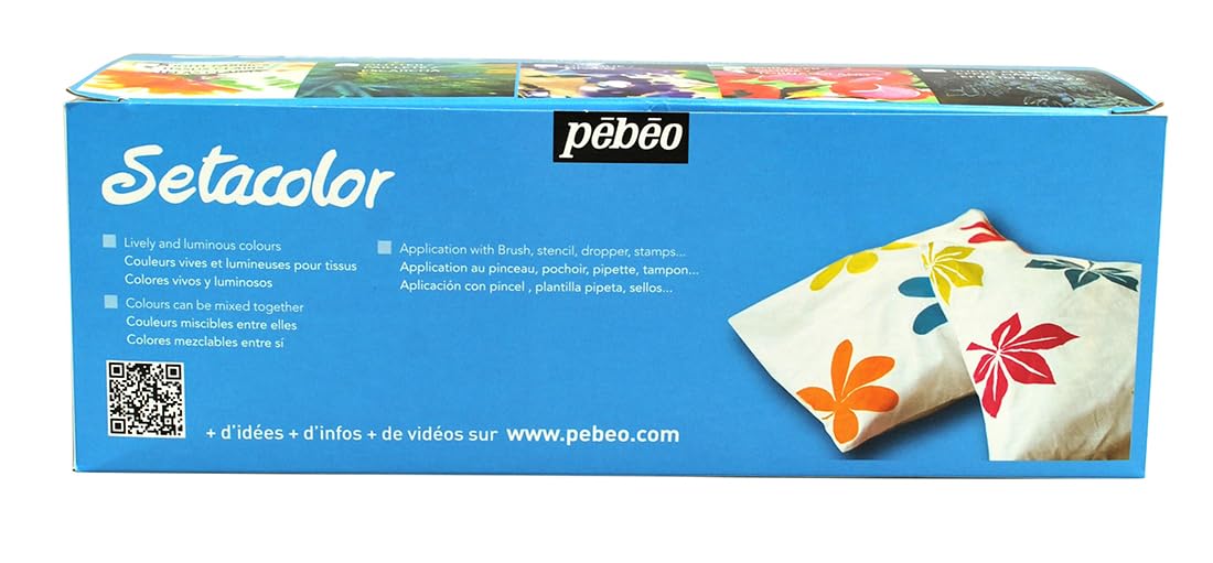 PEBEO INC Pebeo Setacolor Set Blickdicht GLT, sortiert, Einheitsgröße