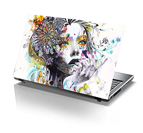 ANCIARY Laptop Skin Stickers HD Sticker for Laptops Upto 15.6" Compatible with Apple/Dell/HP/Lenovo/Acer/Asus/Sony (Dustproof|Waterproof|Scratchproof|Reusable)-C PAR (Back Skin, Women BW) (B0C2HTNNCX) Amazon Price History, Amazon Price Tracker