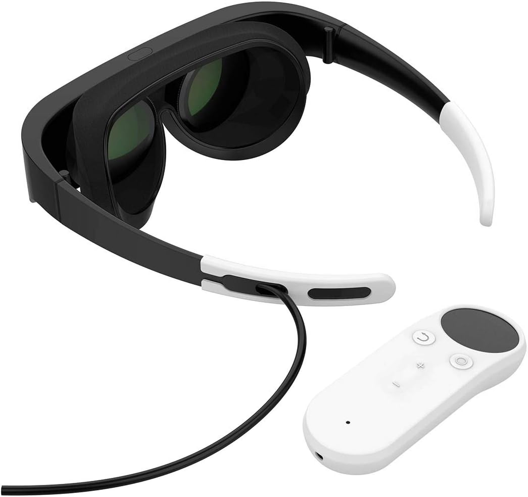 ZYGX WWHH Foot Protective Cover Handle Shell Replacement Parts for Huawei VR Glasses TTYHH (Color : White)