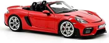 Amazon | ノレブ 1/18 ポルシェ 718 スパイダーRS 2023 ガーズレッド