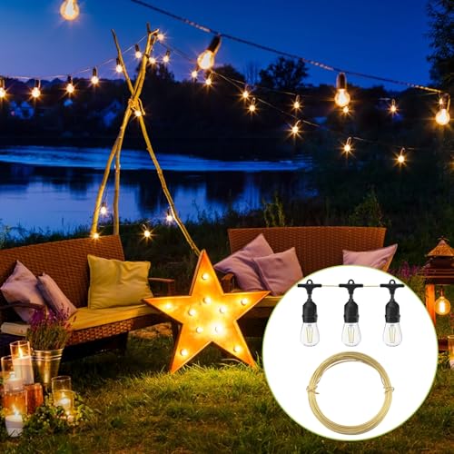 Image of Picture Hanging Wire Only 2 Roll 10m /32.8Ft Brass Hanger Wires Heavy Duty 7 Strands Solid Copper Braided Wire for Wall Picture, Exhibition, Art Gallery (Gold)