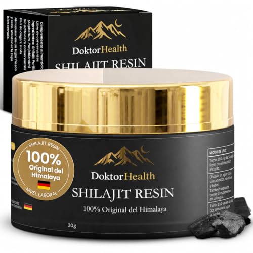 Premium Shilajit del Himalaya – Altamente Dosificado 70% Ácido Fúlvico – 30g para 60 Días – Origen Himalaya, Recolección Manual – Incl. Cuchara Dosificadora 600mg – Vegano & Probado en Laboratorio