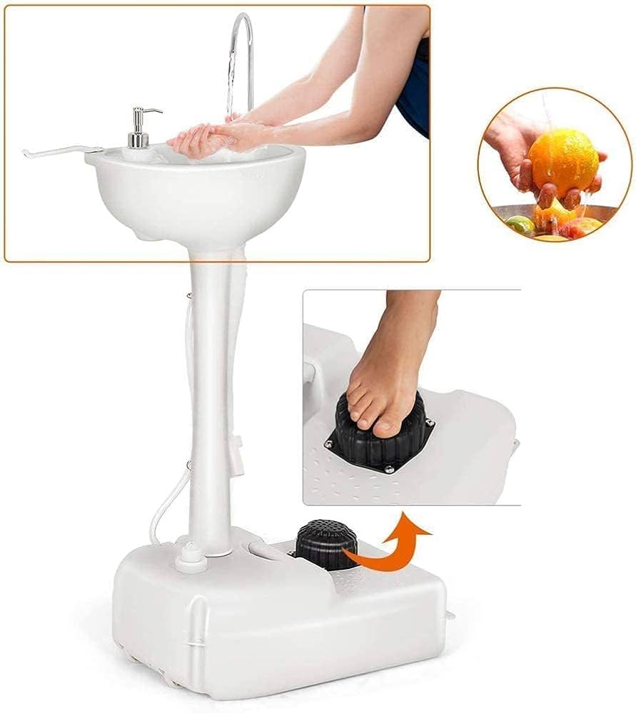 Amazon.co.jp: vvicoo ポータブル洗面台シンク 手洗い台 手洗い場