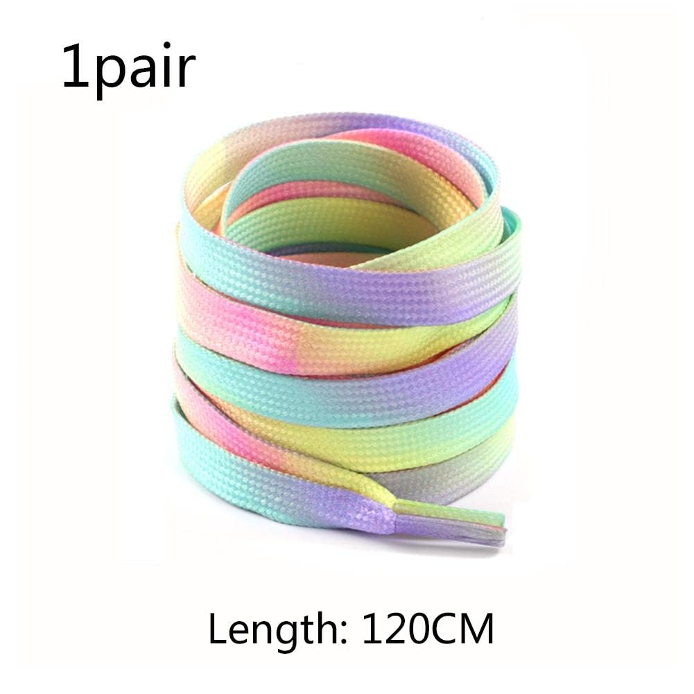 Amazon.co.jp: レインボー 靴ひも 靴紐 耐久性 ファッション