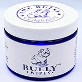 Bully Wipes - Bulldog Wrinkle Wipes Specifically for Bulldog Breeds All Natural Organic Formula...