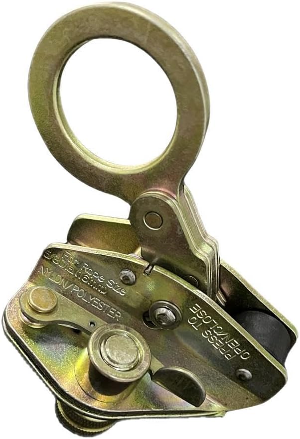 15KN Ascender for Climbing and Tree Work, Fit for 14-16mm Rope