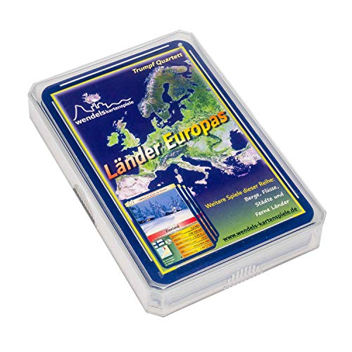 Preisvergleich Produktbild Wendels Kartenspiele Länder Europas Quartett