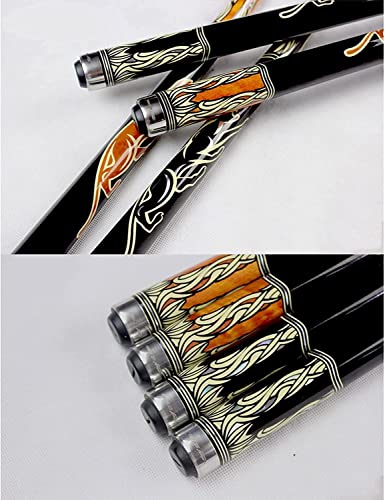 Taco de billar WLONK 57 pulgadas madera arce 19 oz miniatura 5