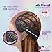 Sensationnel What Lace 13X6 Wigs - Glenna Lacefrontal Hand Tied Glueless Synthetic With Natural Density Preplucked Hairline (LIGHTASHBROWN)