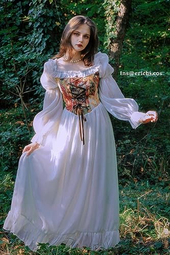 NSPSTT Renaissance Dress, Fairy Red, XX-Large - Image 3