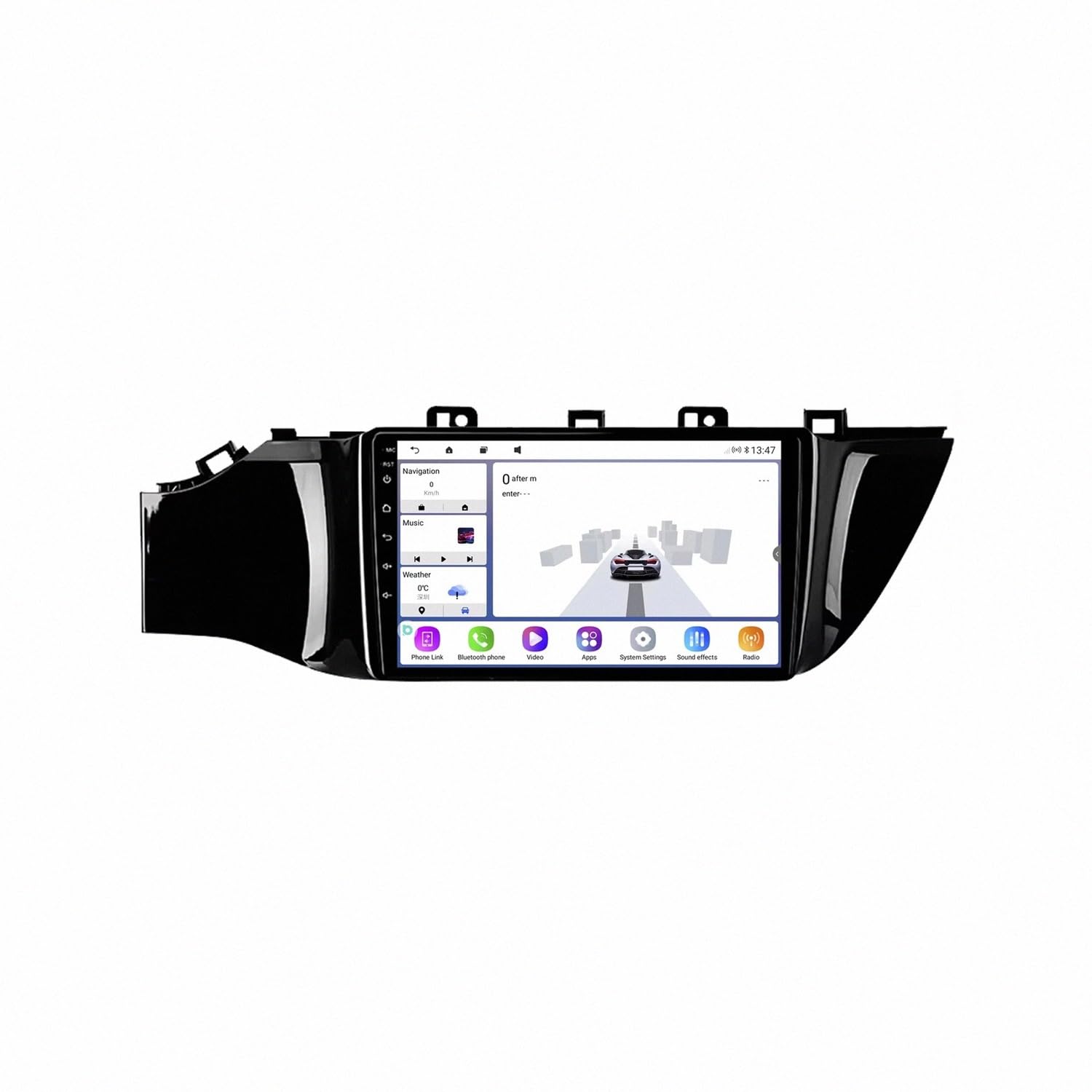 Radio Macchina Touch Screen per Kia RIO 4 X Line 2016-2019 Wireless Carplay Android Auto Stereo Auto Bluetooth Ips con Pantalla Táctil con Gps, 8 Nucleo 4G+64G