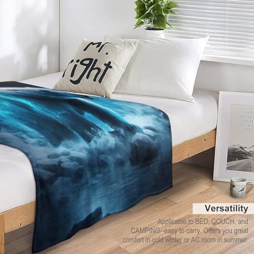 Manta de sofa de franela de oso 150 x 200 cm calida 7