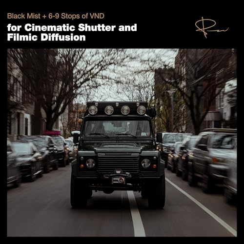 Image of PolarPro 77mm Peter McKinnon Mist VND Camera Filter - 6-9 Stop Variable Neutral Density Lens Filter for DSLR /Mirrorless Pro Video - for Cinematic Shutter Speed Control + Diffusion