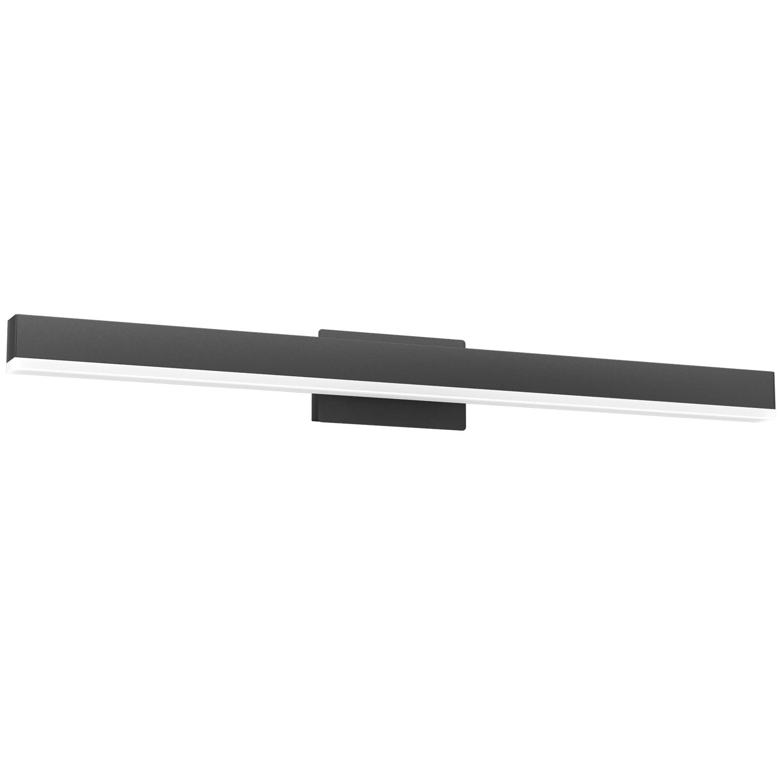 Klighten 20W 60CM Luz Baño Lámpara Espejo LED 2835SMD 6000K Luz de Maquillaje contra Niebla Impermeable Apliques para Tocador Probador Cuarto de Baño, Blanco Frío