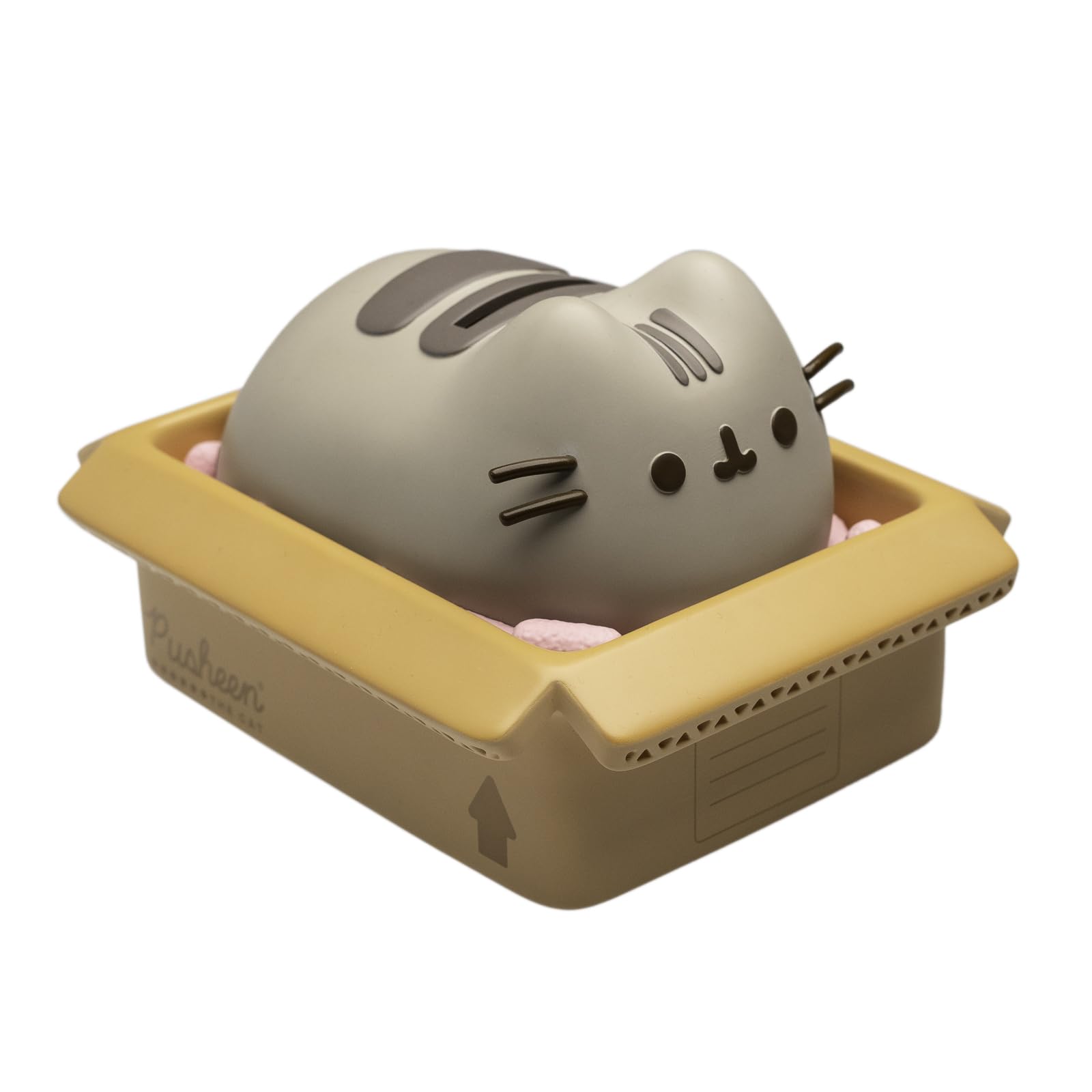 Grupo Erik Hucha Pusheen Cat Grande de 11,6 x 15,5 x 19,2 cm, Hucha para niños o Adultos, artículo Decorativo Oficial de Pusheen