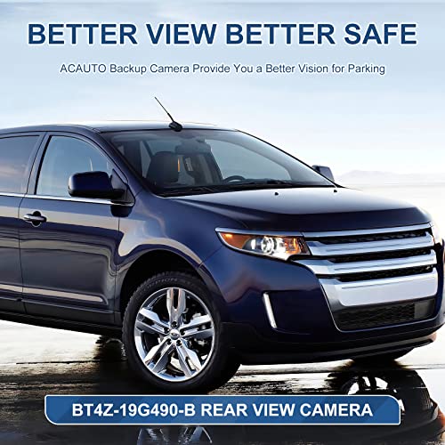 Image of Rear View Backup Reverse Camera Compatible with Ford Edge 2011-2015, for Lincoln MKX 2011-2013 Parking Backup Assist Camera OE Number BT4Z-19G490-B, BT4Z-19G490-A, DT4T-19G490-AB, ET4Z-19G490-