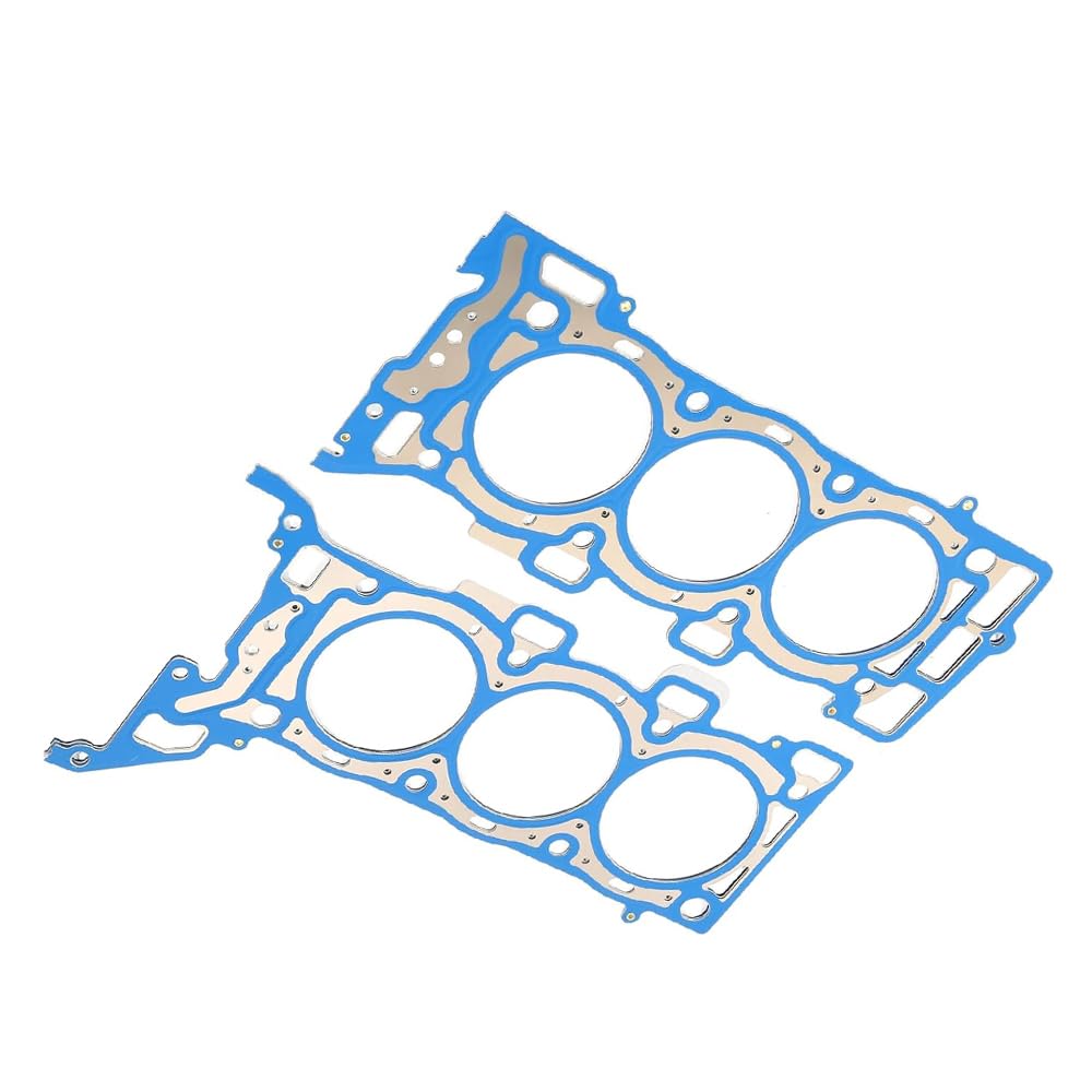 Riloer Guarnizione della testata del cilindro, 2 pezzi in metallo per motore dell'auto, set di guarnizioni per testata compatibile con Chevrolet GMC Buick Saturn, DG-HG3600R-AF 26376PT