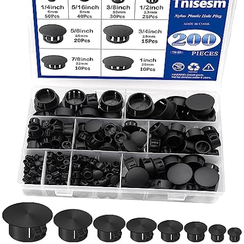 Tnisesm Nylon Plastic Hole Plugs Cover