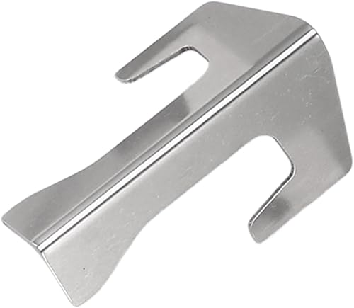 Miniatura 9 de 4 PCS Grill Heat Plate Spacers Easy to Install Rustproof Universal Stainless Steel Grill Flame Tamers Covers