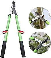 Vista 4 de GARDENWORK Cortadores de ramas resistentes para cortar árboles, podadoras extensibles de 16 a 24 pulgadas con hoja de acero SK5 de alto carbono
