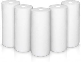 Smart Live Pure Aqua 5 Inch Washing Machine Filter Candle | High Sediment Removal Cartridge for Top & Front Load | Protects Drum & Clothes | Universal Compatible | Pack of 5