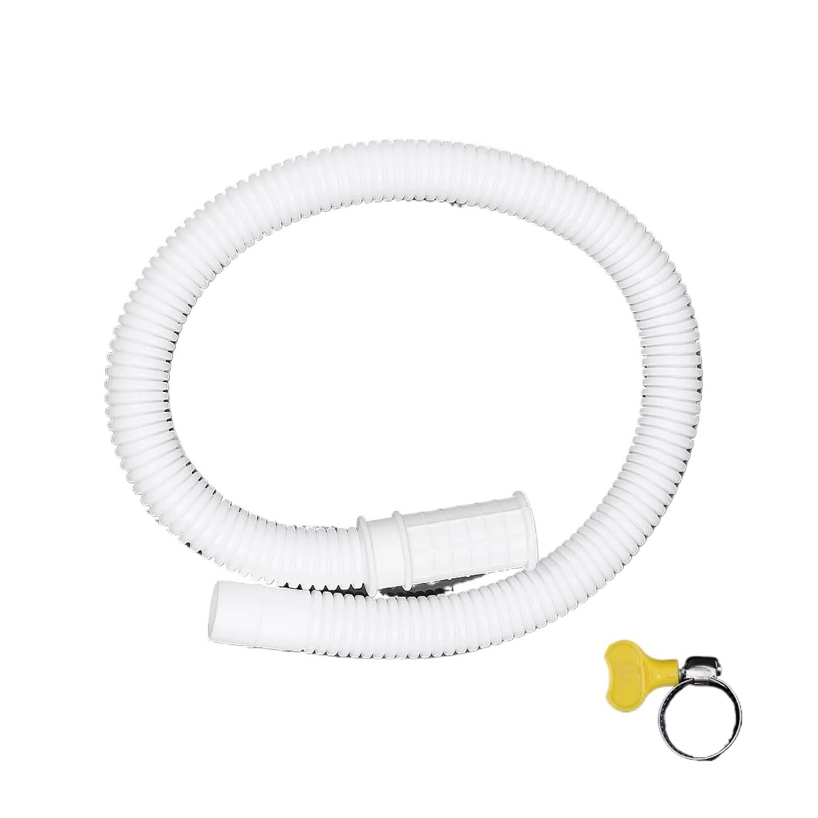 Rshechufbfg 0.5M Extension Drain Hose,Compatible For Washing Machine,Air Conditioner,Faucet,Semi-Automatic Washer(0.5M)