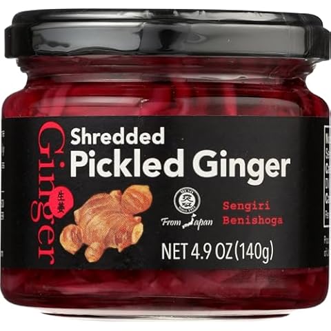 Muso From Japan Shredded Pickled Ginger, 4.9 Oz Cover