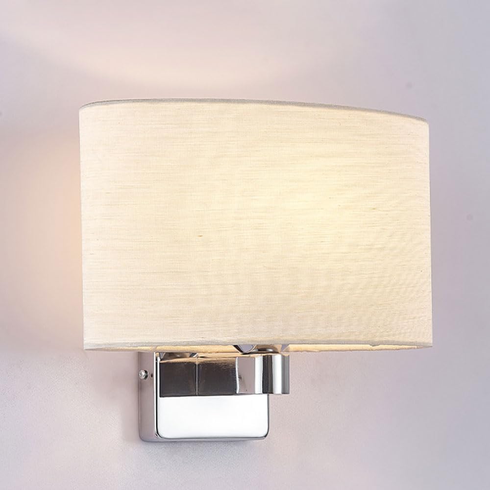 Applique murale intérieur avec projecteur LED liseuse et interrupteur pour salon et chambre