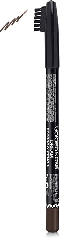 Golden Rose Dream Eyebrow Pencil No: 309 Dark Brown - Şekillendirici Fırçalı Kaş Kalemi