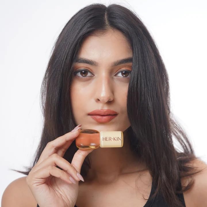Her-kin Beauty Cushion Lip Crème 50g Apricot Brown - Image 7