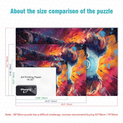 Puzzle de 1000 piezas para reducir el estrés diario y decorar tu lugar de estudio 6